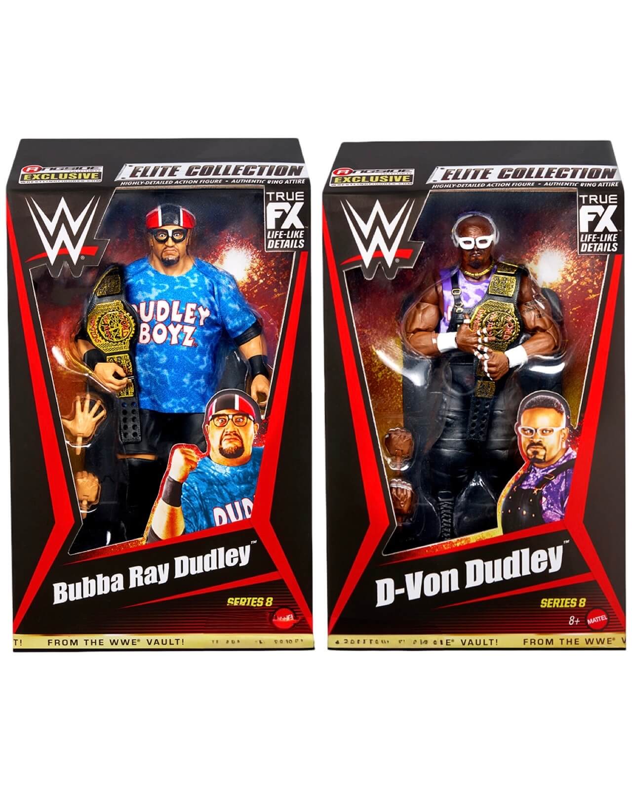 WWE Elite From the Vault 8 Dudley Boyz – Bubba Ray & D-Von Dudley
