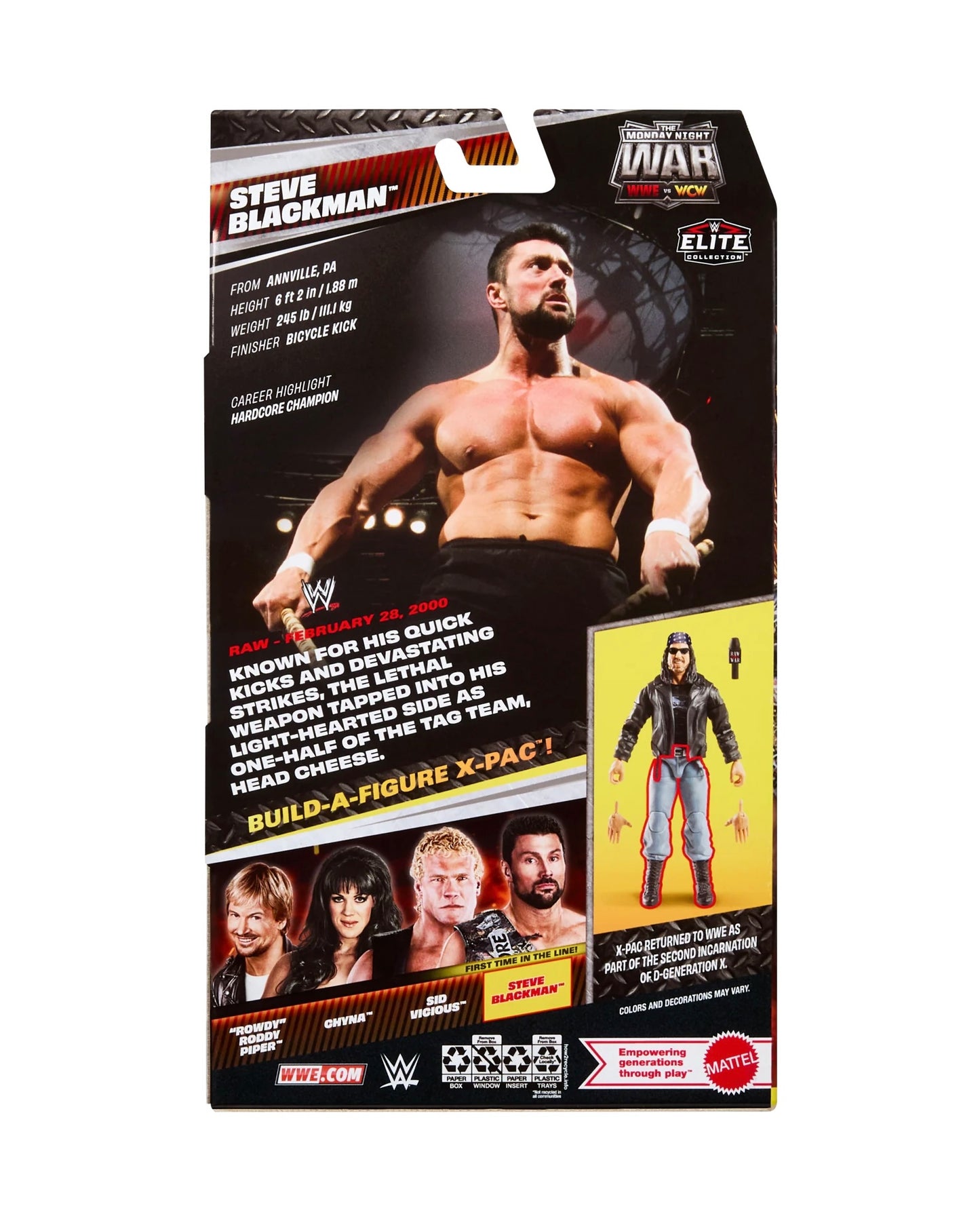 WWE Elite Monday Night War - Steve Blackman