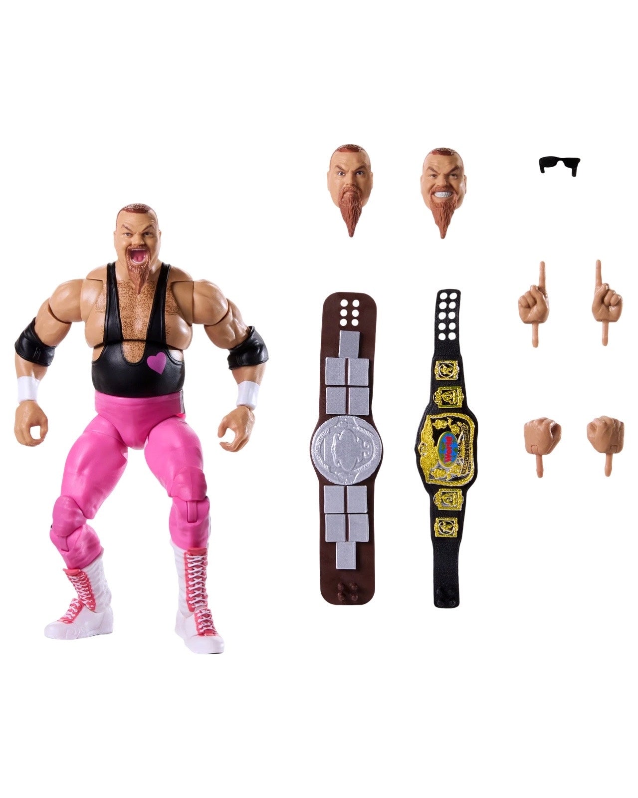 WWE Mattel 2024 Ultimate Edition Coliseum Collection Serie 4 2-Pack - Bret "Hitman" Hart & Jim "The Anvil" Neidhart
