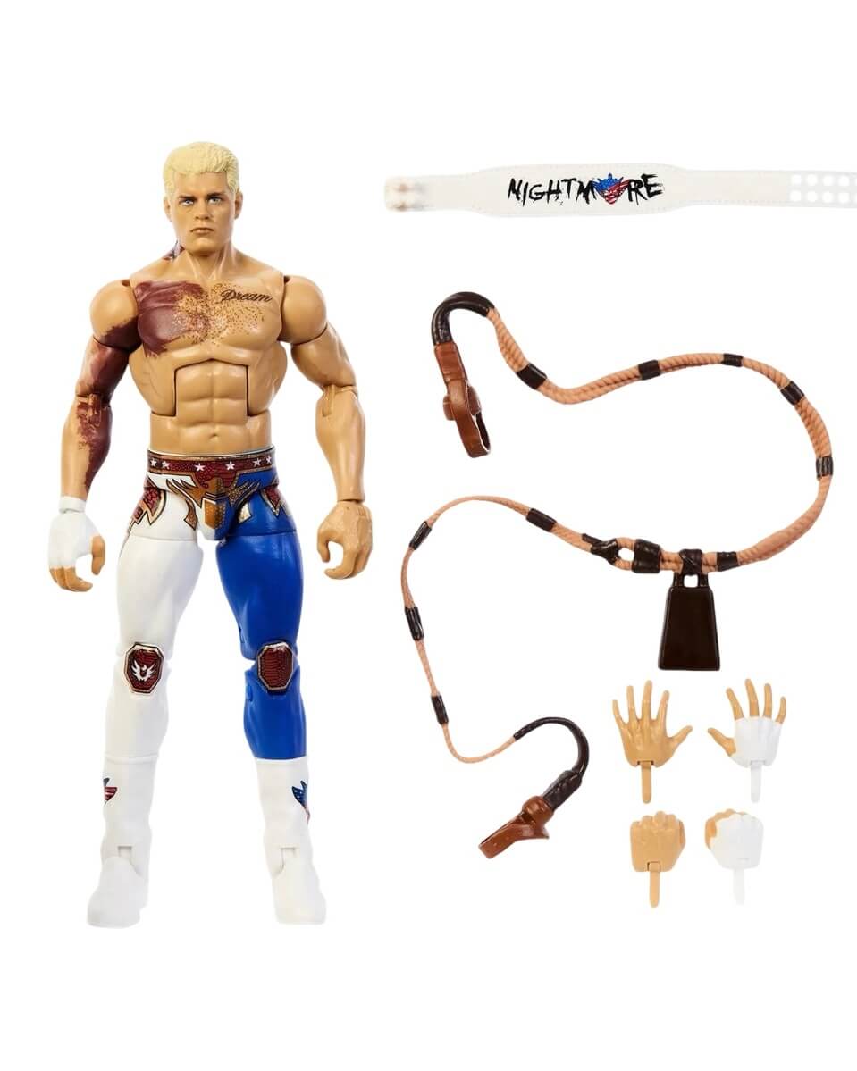 WWE Mattel Elite Defining Moments 2023 (Ringside Exclusive) -"The American Nightmare" Cody Rhodes