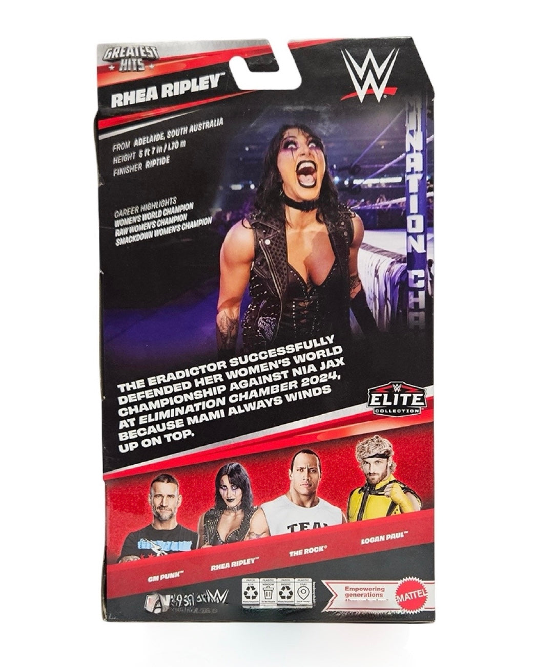 WWE Mattel Elite Greatest Hits 11 - Rhea Ripley