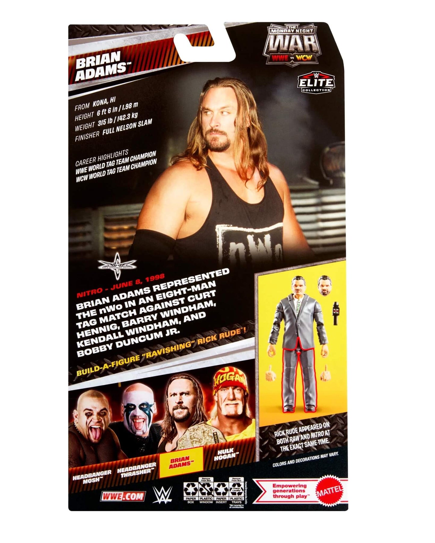 WWE Mattel Elite Monday Night War 11 - Brian Adams