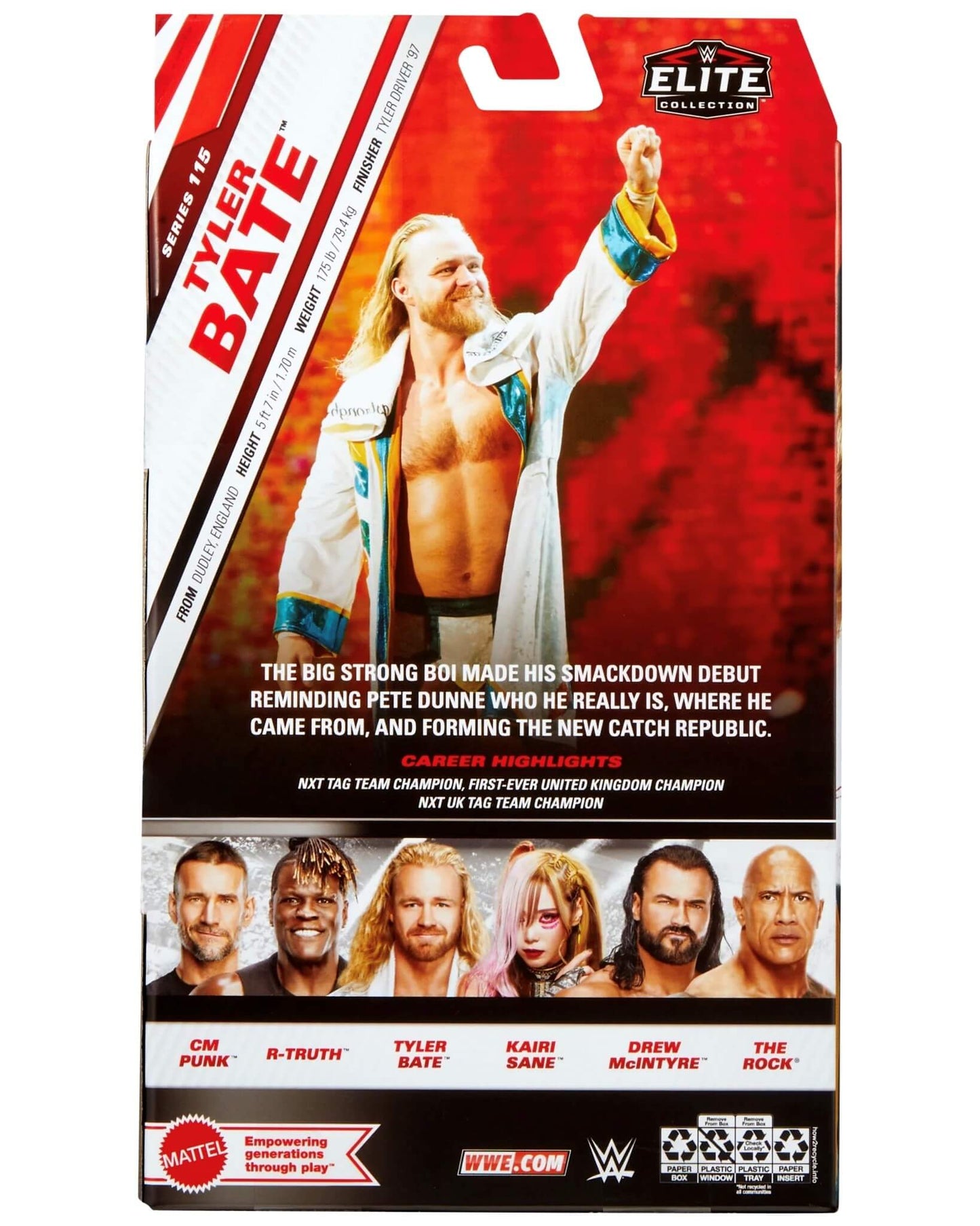 WWE Elite 115 - Tyler Bate