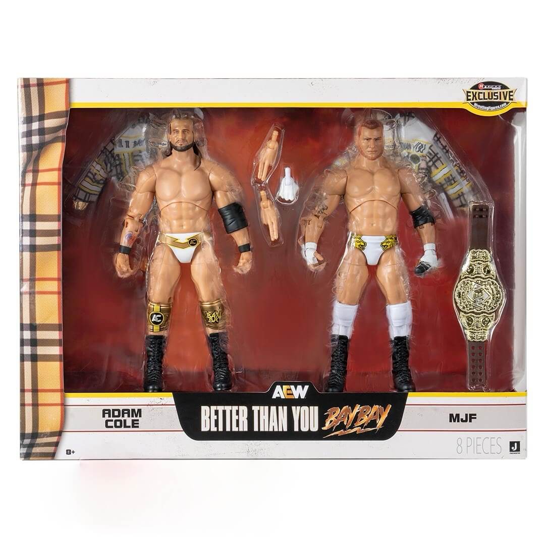 AEW Unmatched "Better than you Bay Bay" 2-Pack (Ringside Exclusive) - Adam Cole & MJF