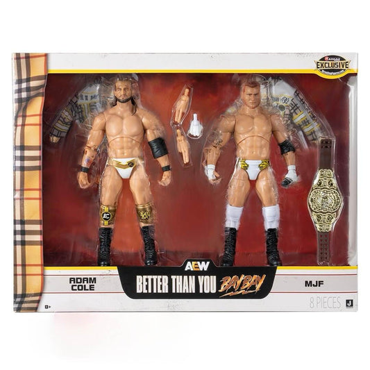 AEW Unmatched "Better than you Bay Bay" 2-Pack (Ringside Exclusive) - Adam Cole & MJF