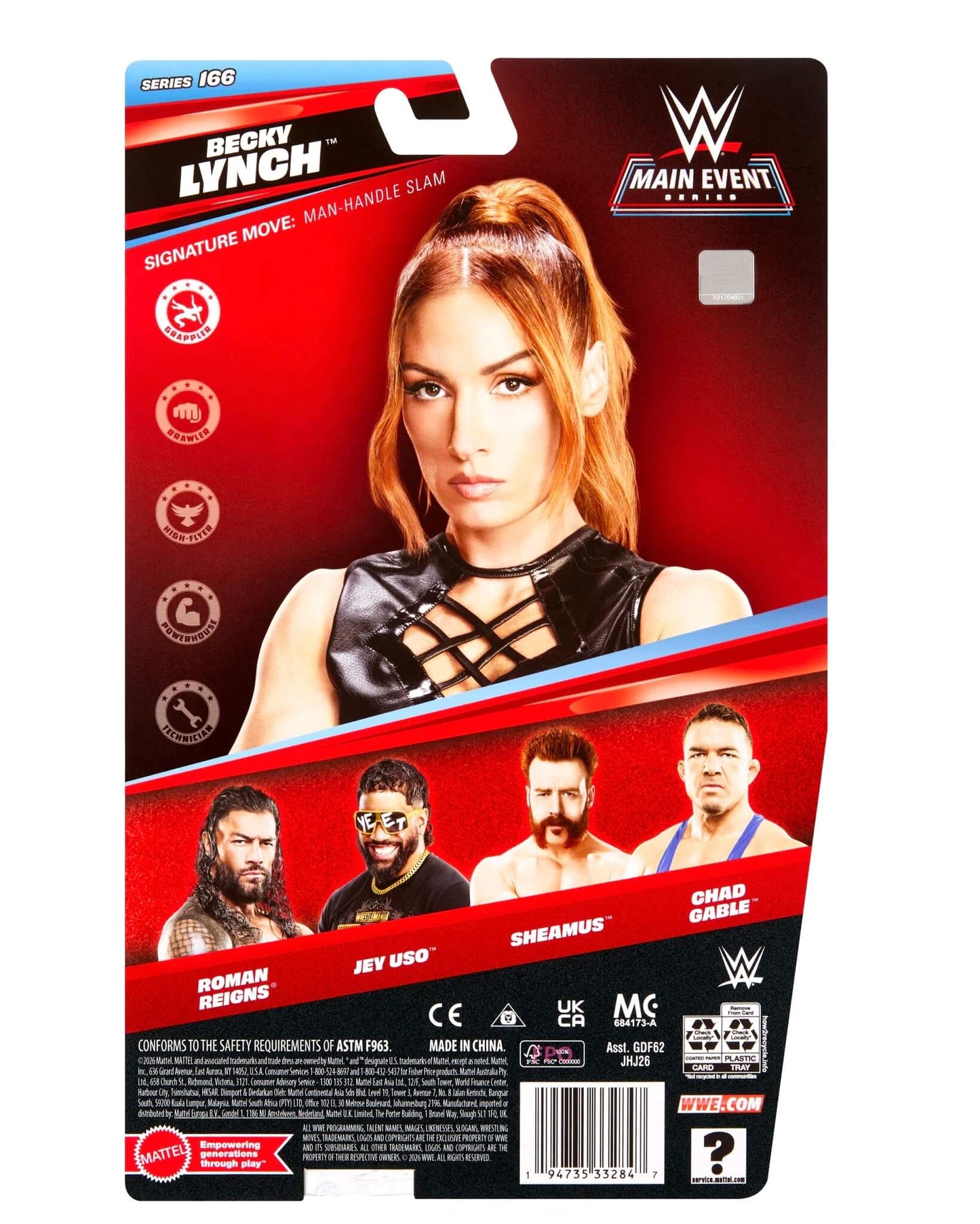 WWE Mattel Main Event 166 - Becky Lynch