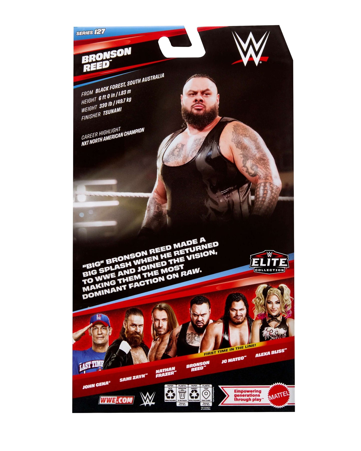 WWE Mattel Elite 127 - Bronson Reed