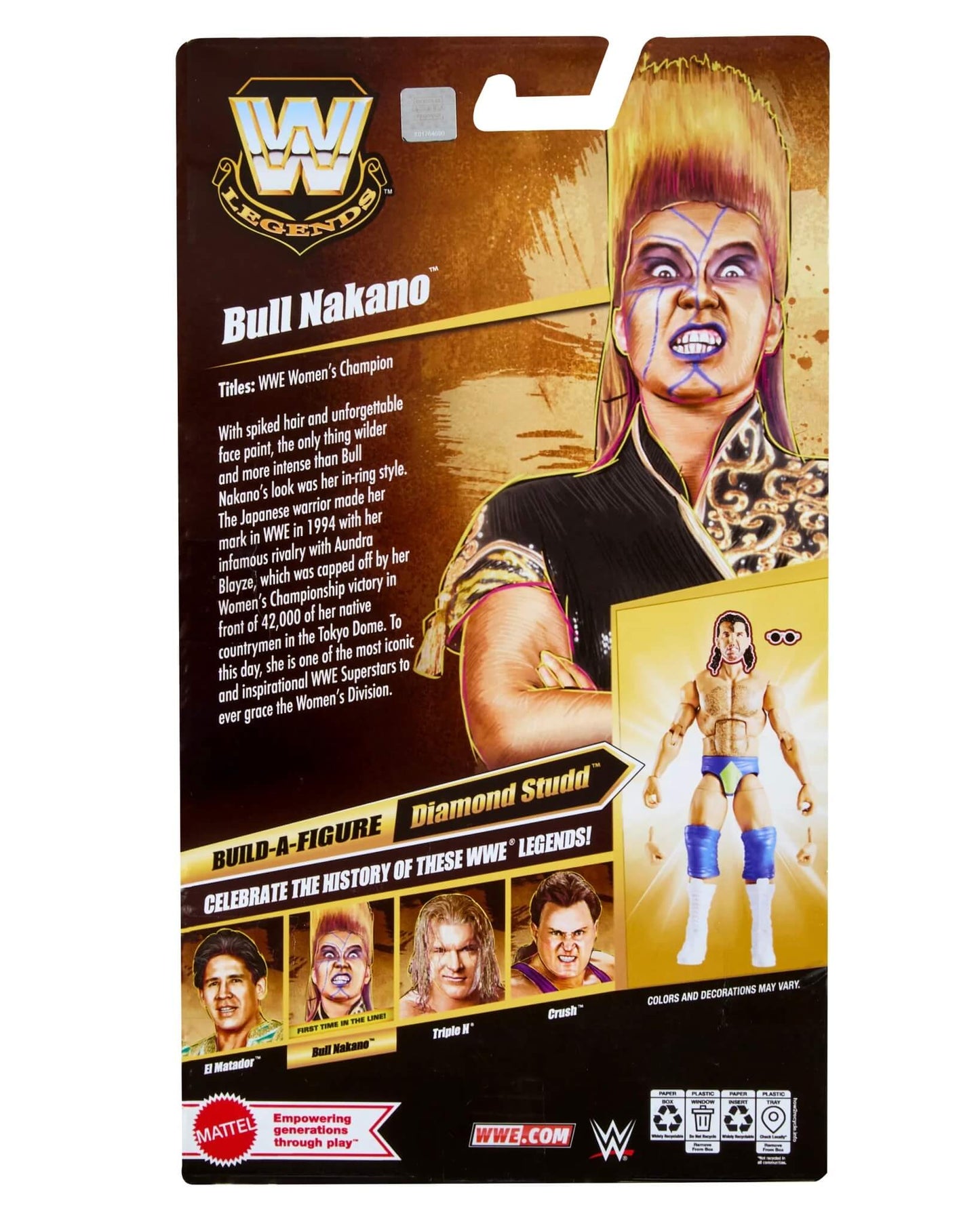 WWE Mattel Elite Legends 31 - Bull Nakano
