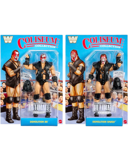 WWE Mattel Ultimate Edition Coliseum Collection Serie 9 2-Pack Ringside Exclusive - Demolition Ax & Smash