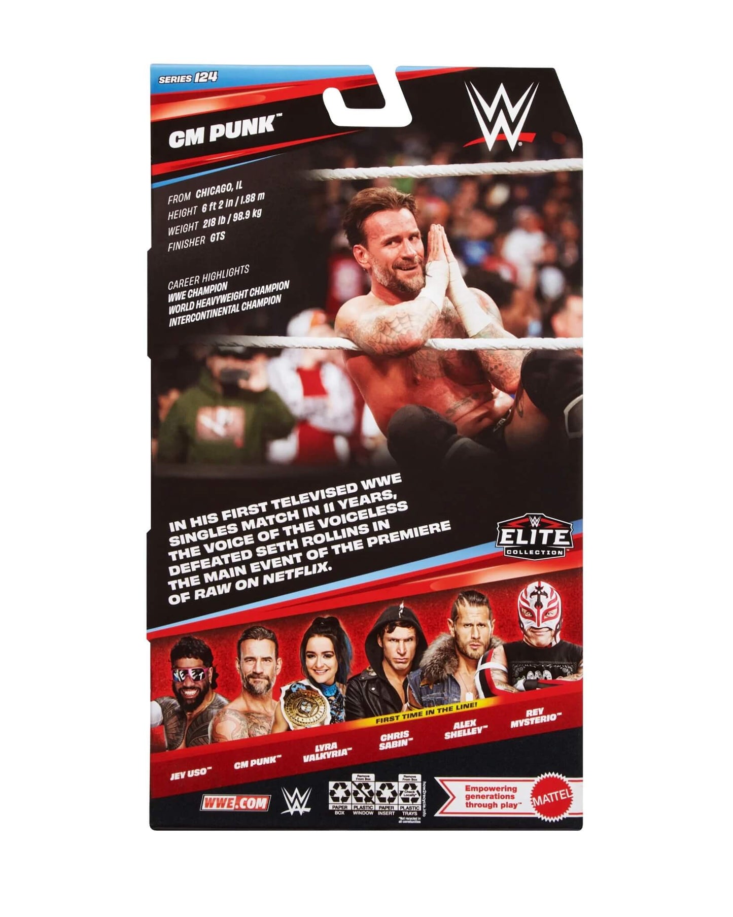 WWE Elite 124 - CM Punk