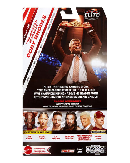 WWE Elite 120 - "The American Nightmare" Cody Rhodes