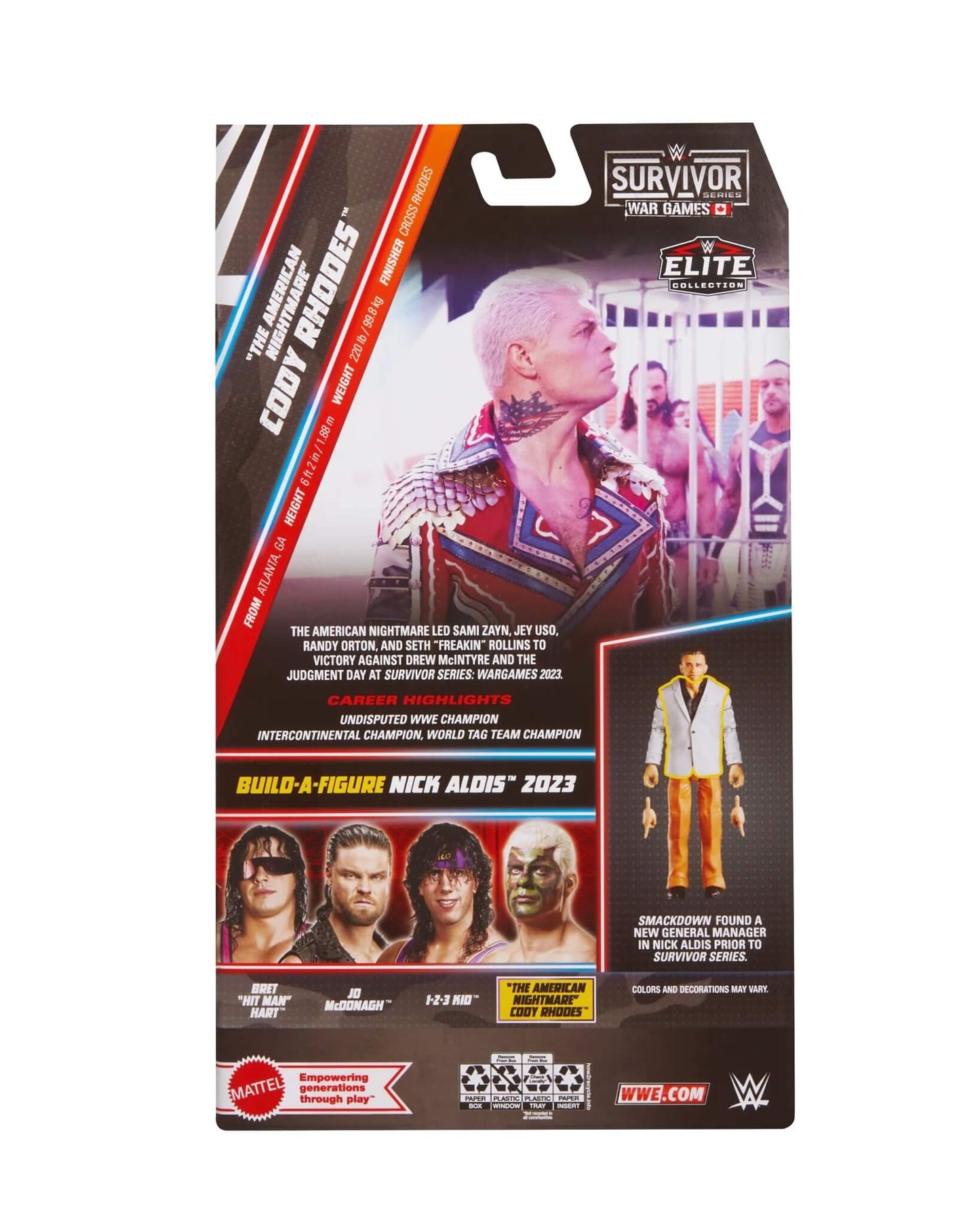 WWE Elite Survivor Series 2025 - Cody Rhodes