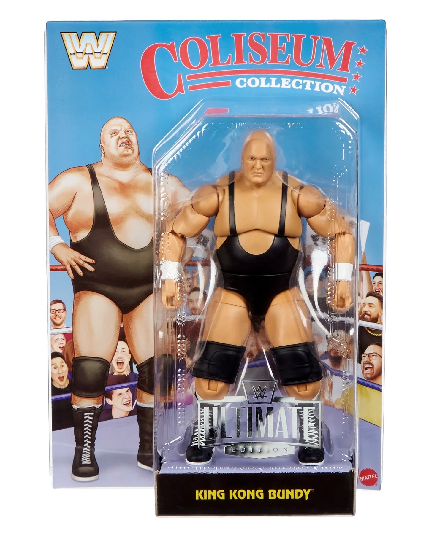 WWE 2025 Ultimate Edition Coliseum Collection Serie 8 2-Pack Ringside Exclusive - Jesse "The Body" Ventura & King Kong Bundy
