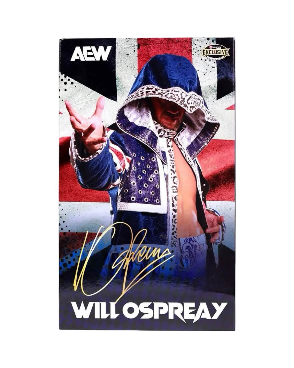 AEW Jazwares Ringside Exclusive - Will Ospreay (Blue & White)