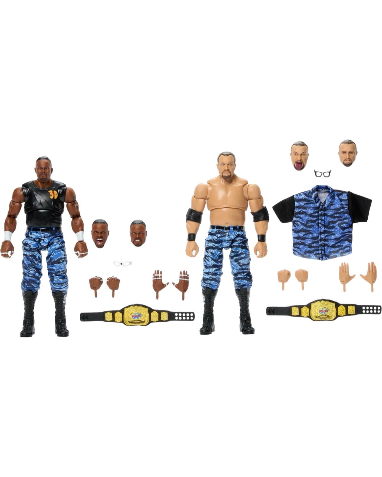 WWE Ultimate Edition Tag Team Dudleys (Ringside Exclusive) - Bubba Ray Dudley & D-Von Dudley