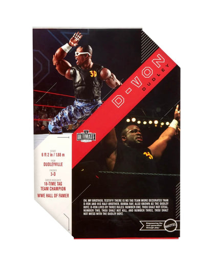 WWE Ultimate Edition Tag Team Dudleys (Ringside Exclusive) - Bubba Ray Dudley & D-Von Dudley