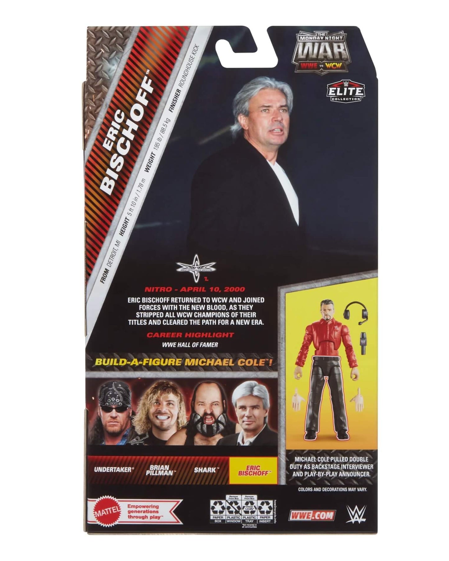 WWE Elite Monday Night War 8 - Eric Bischoff