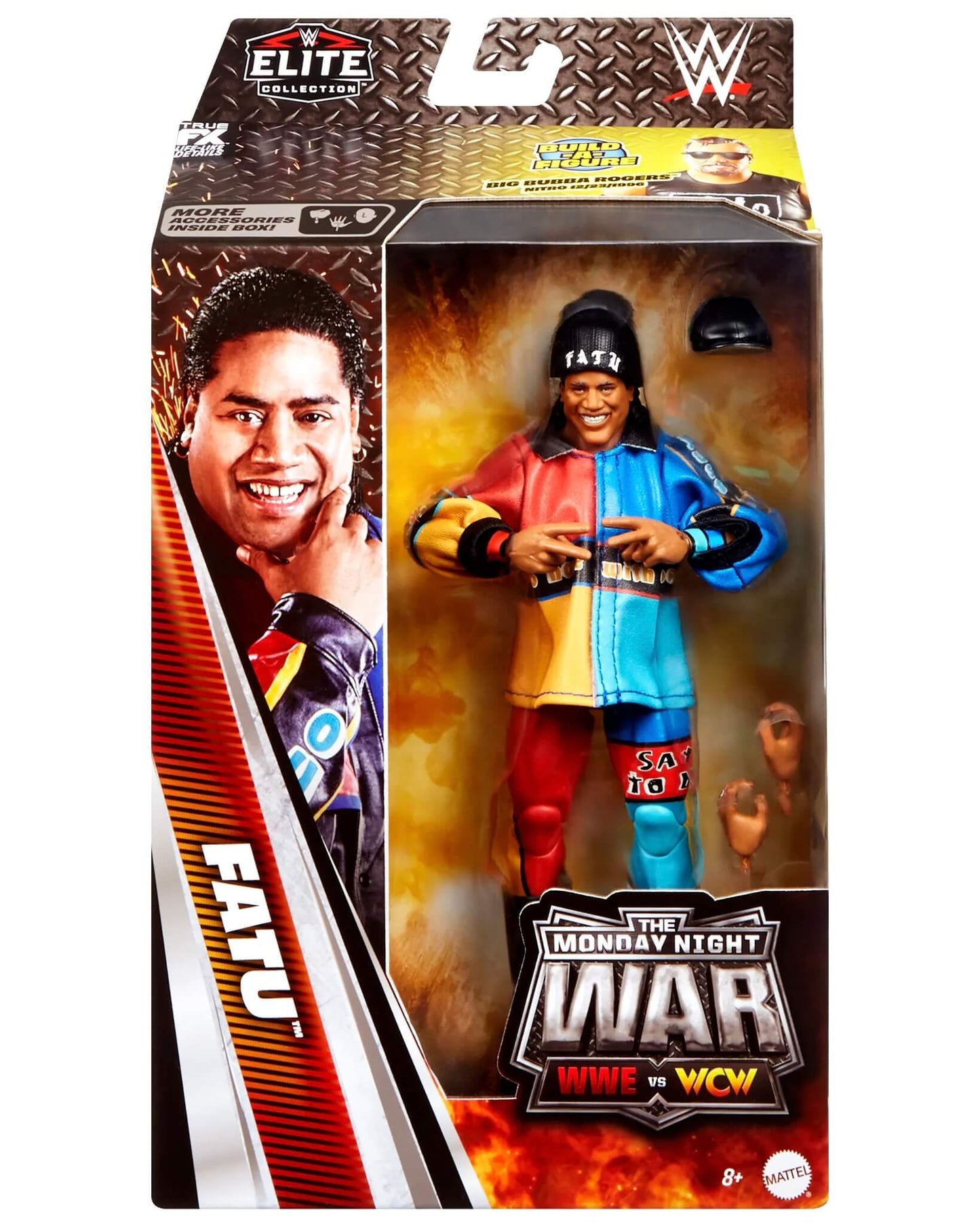 WWE Elite Monday Night War 9 - Fatu