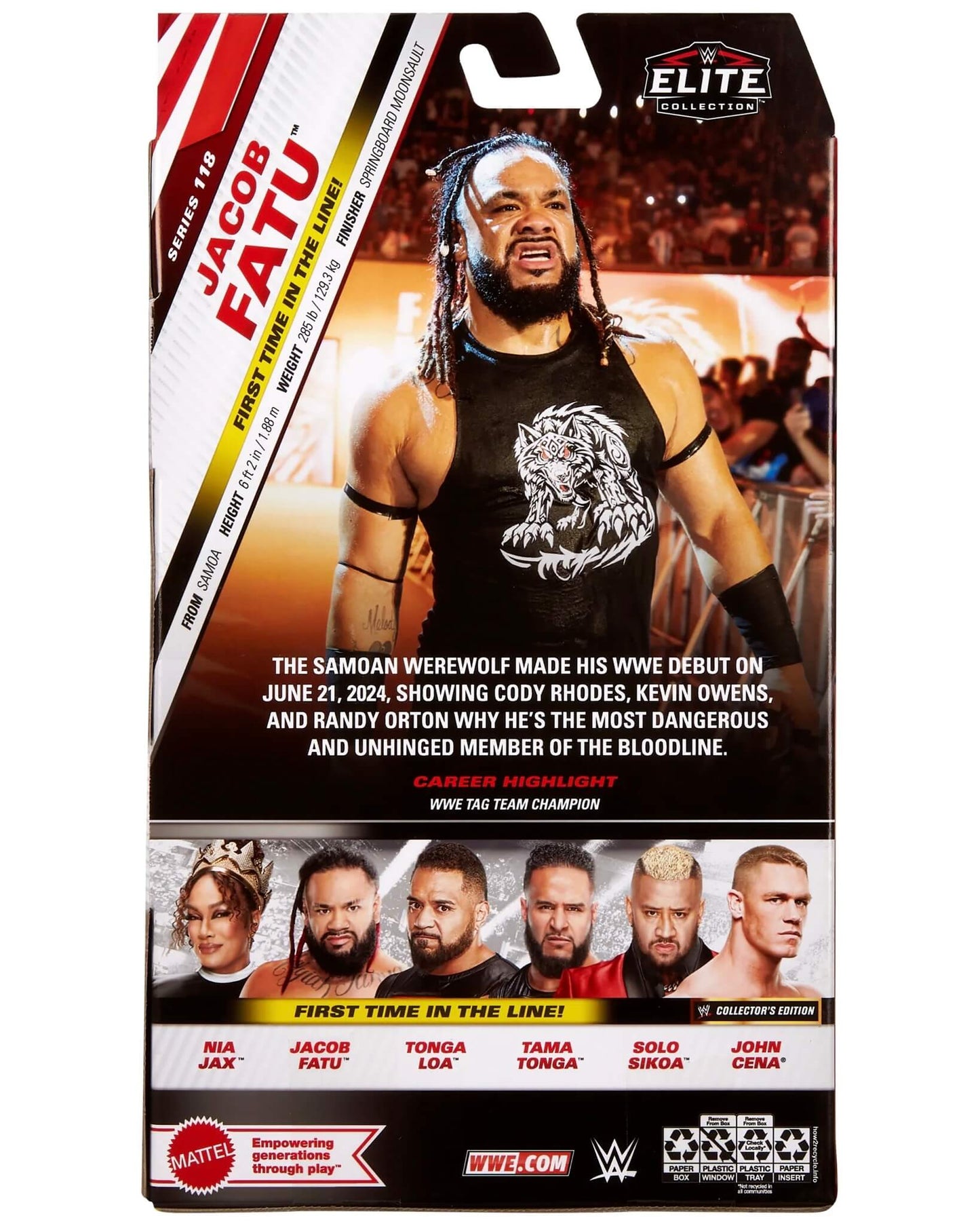 WWE Elite 118 - Jacob Fatu