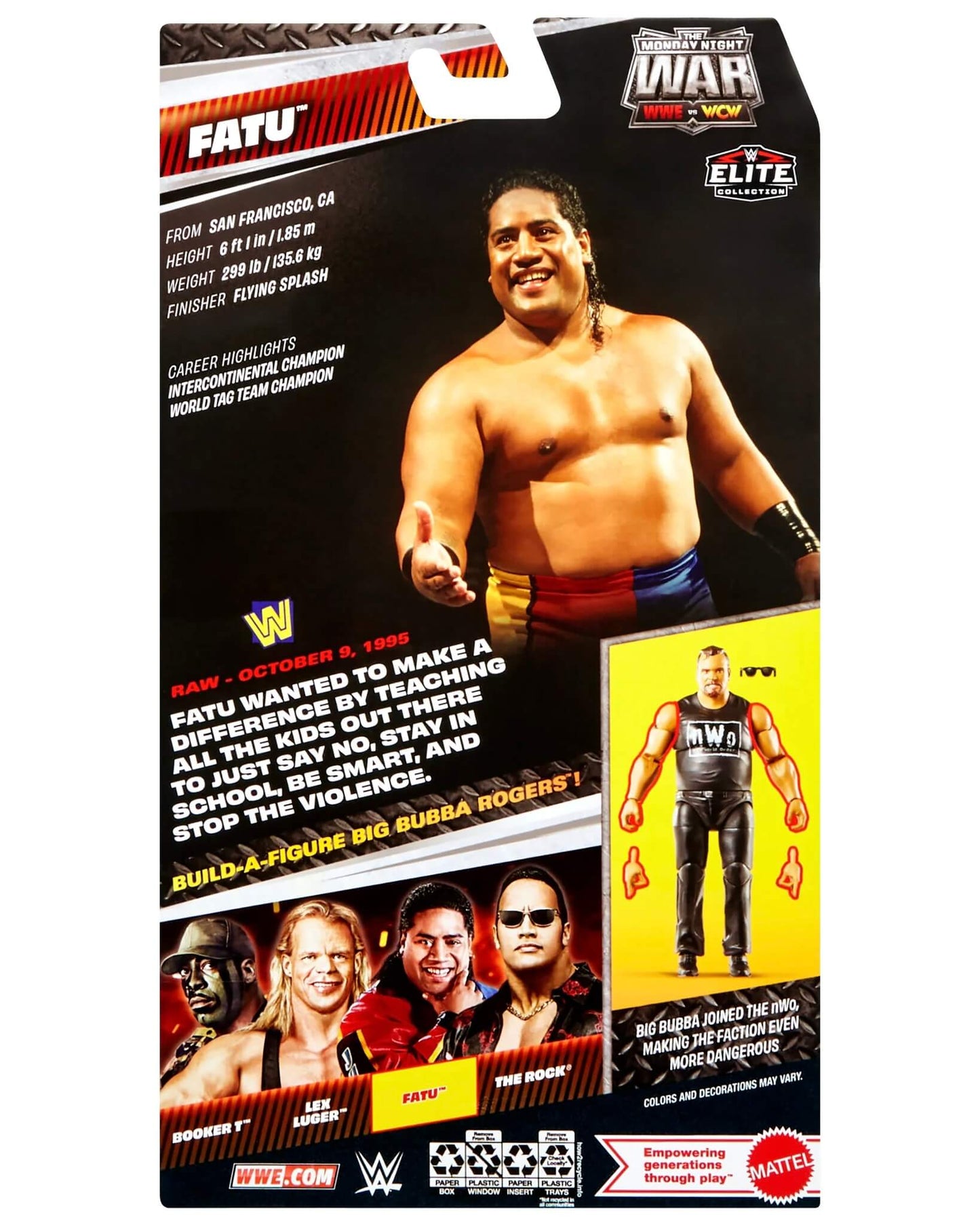 WWE Elite Monday Night War 9 - Fatu