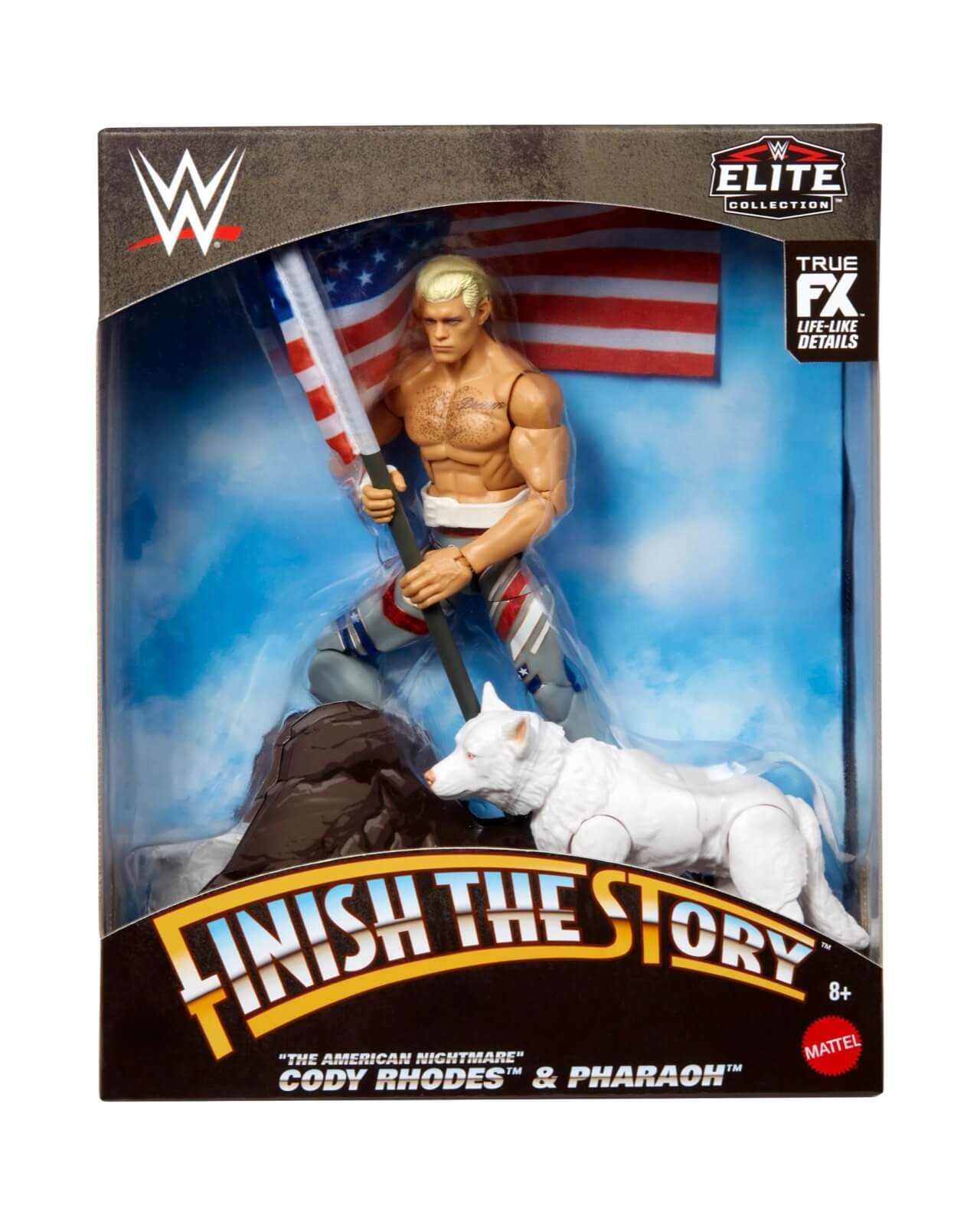 WWE Elite "Finish the Story" 2-Pack (Ringside Exclusive) - "The American Nightmare" Cody Rhodes und Pharaoh