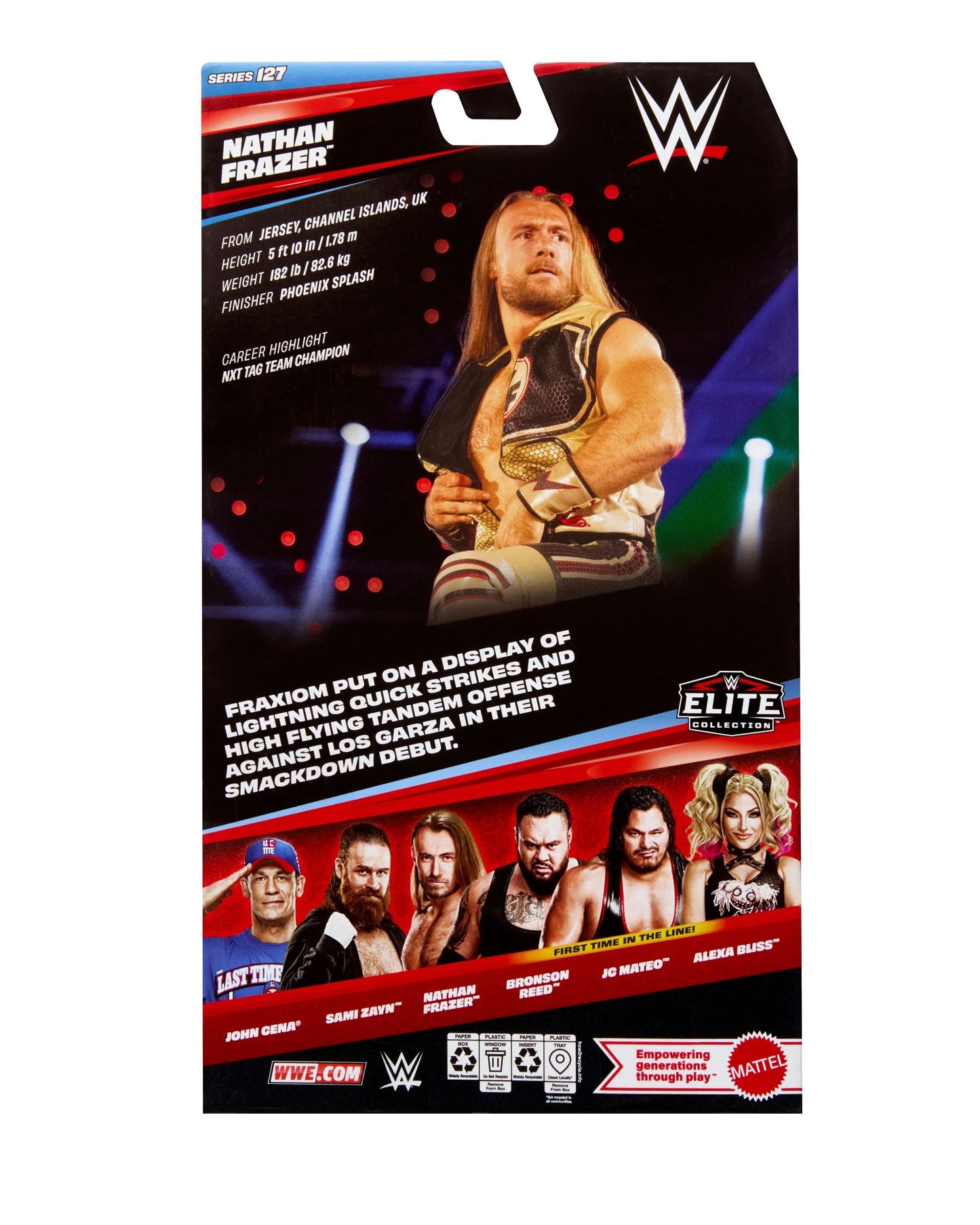 WWE Mattel Elite 127 - Nathan Frazier