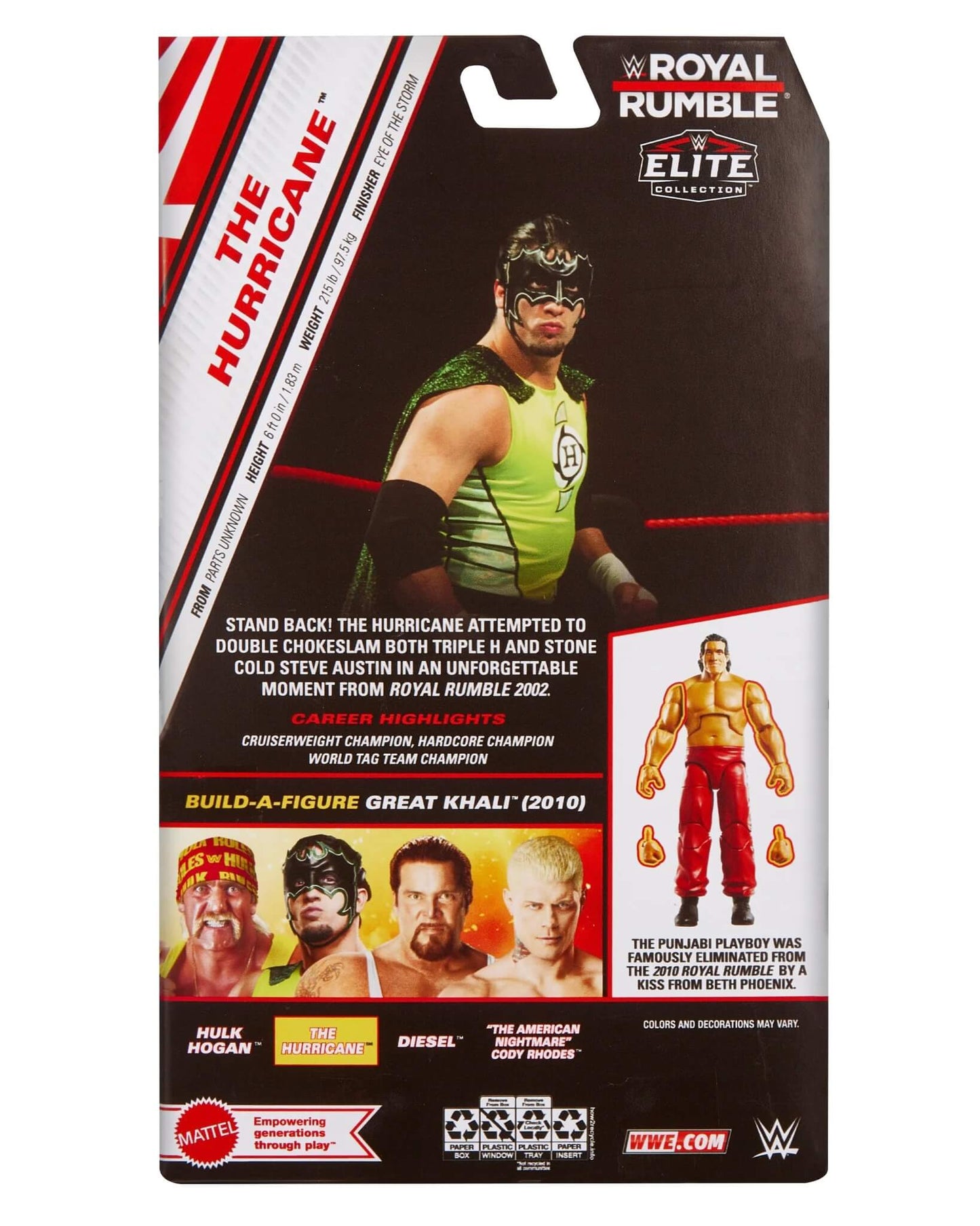 WWE Elite Royal Rumble 2024 - The Hurricane