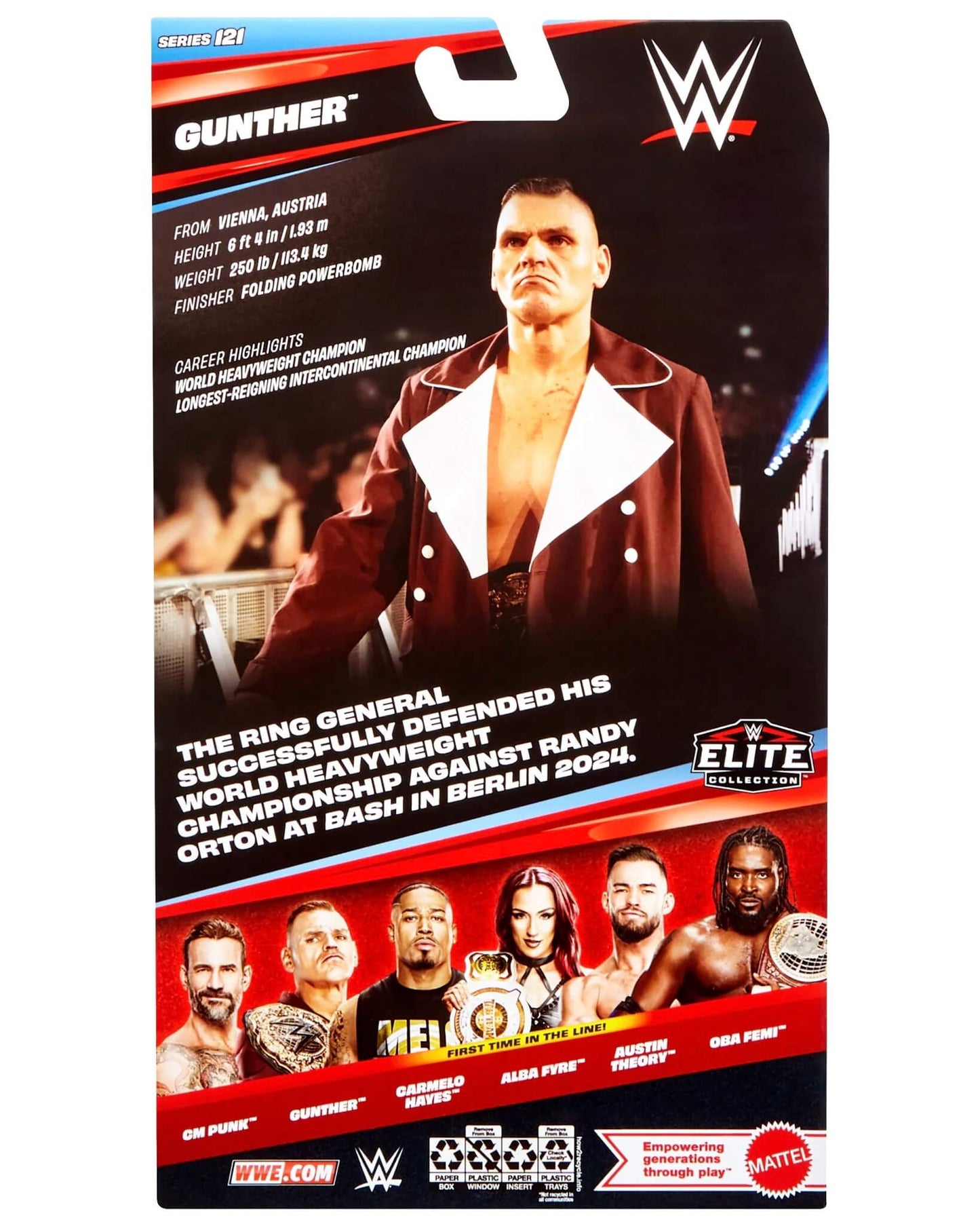 WWE Elite 121 - Gunther