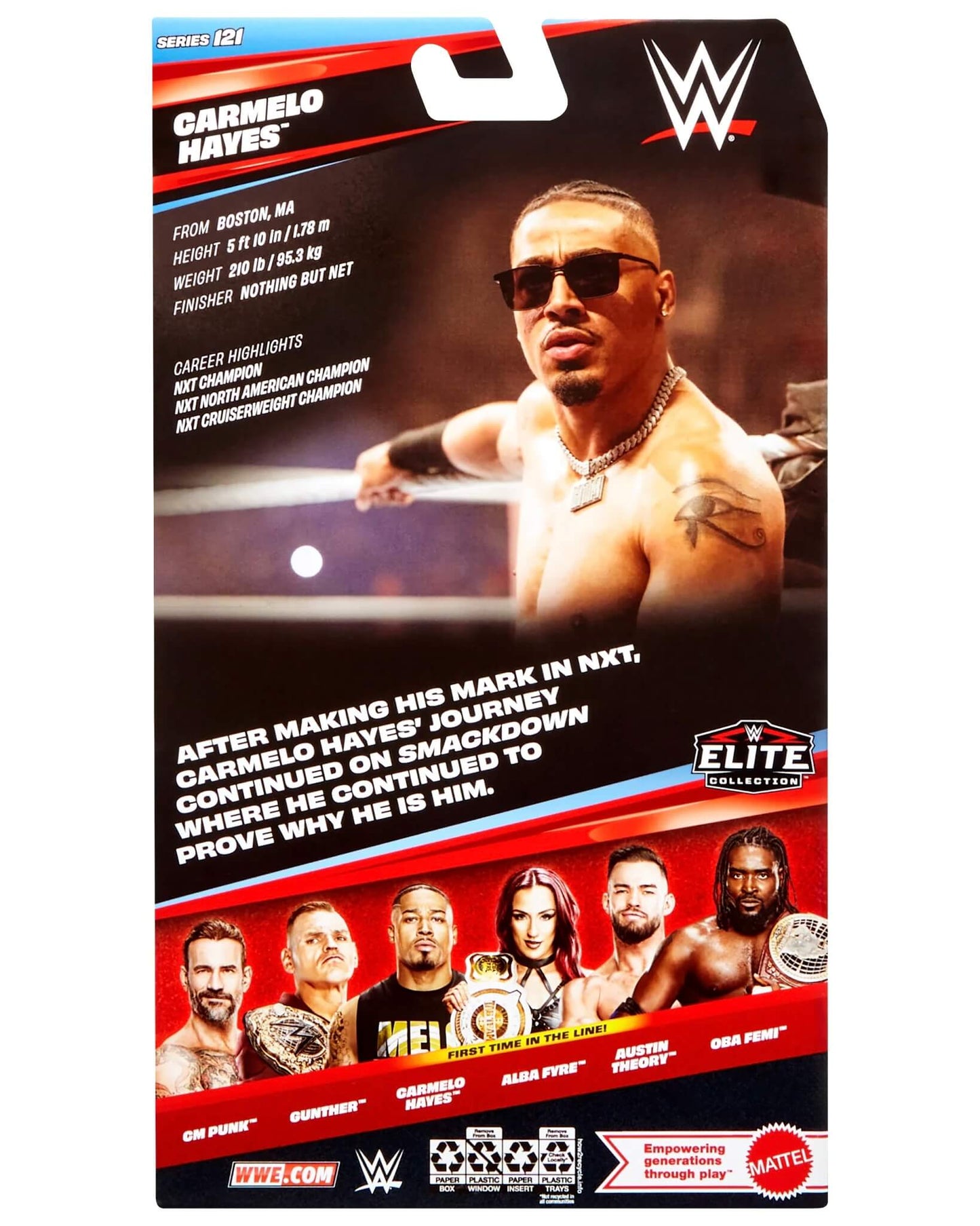 WWE Elite 121 - Carmelo Hayes