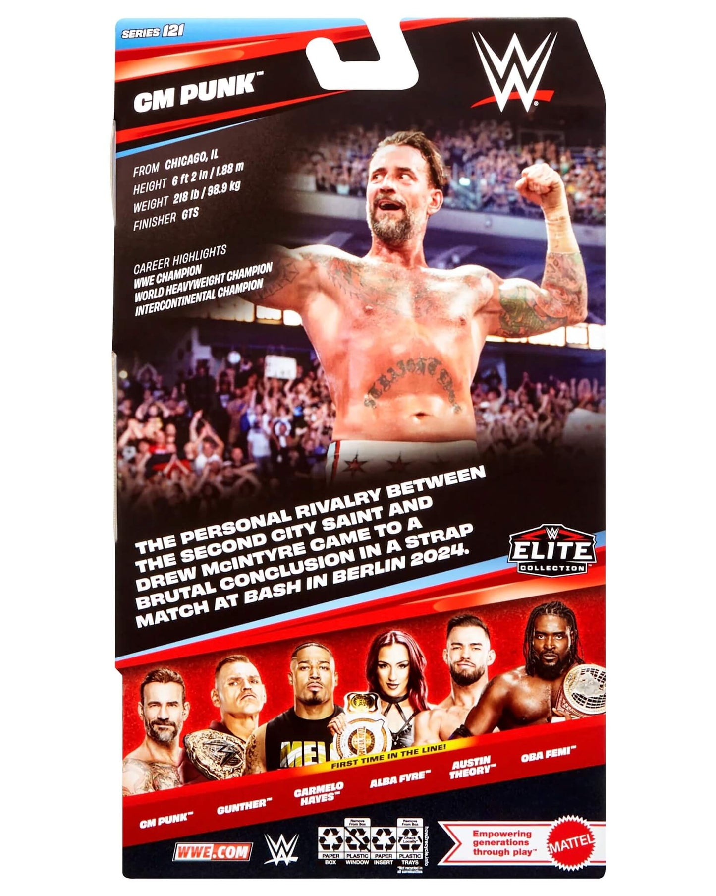 WWE Elite 121 - CM Punk