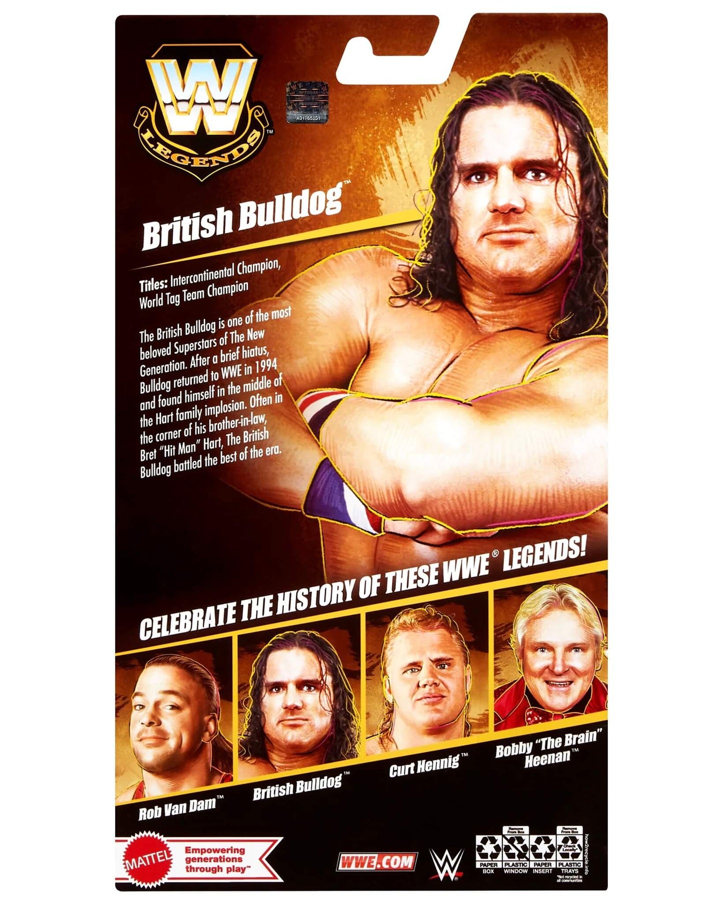 WWE Mattel Elite Legends 29 - British Bulldog