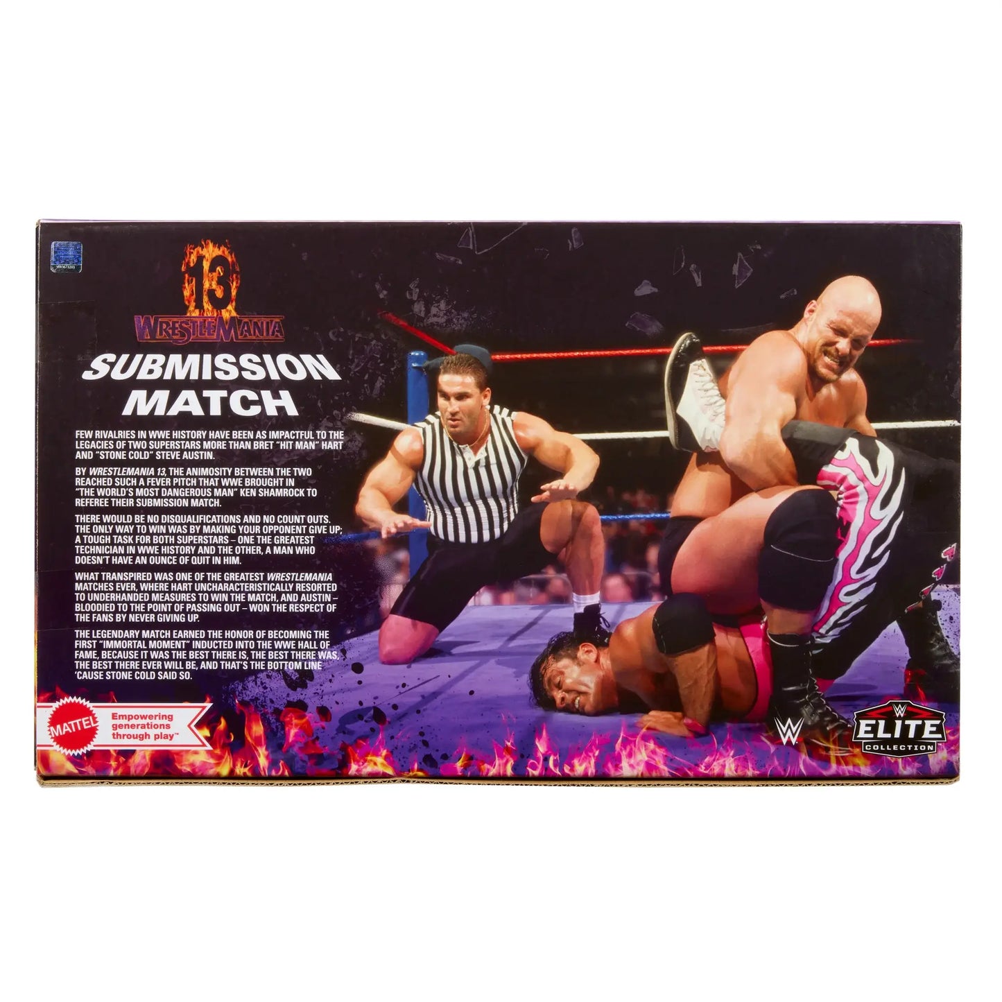 WWE Elite WrestleMania 13 "Submission Match" 3-Pack