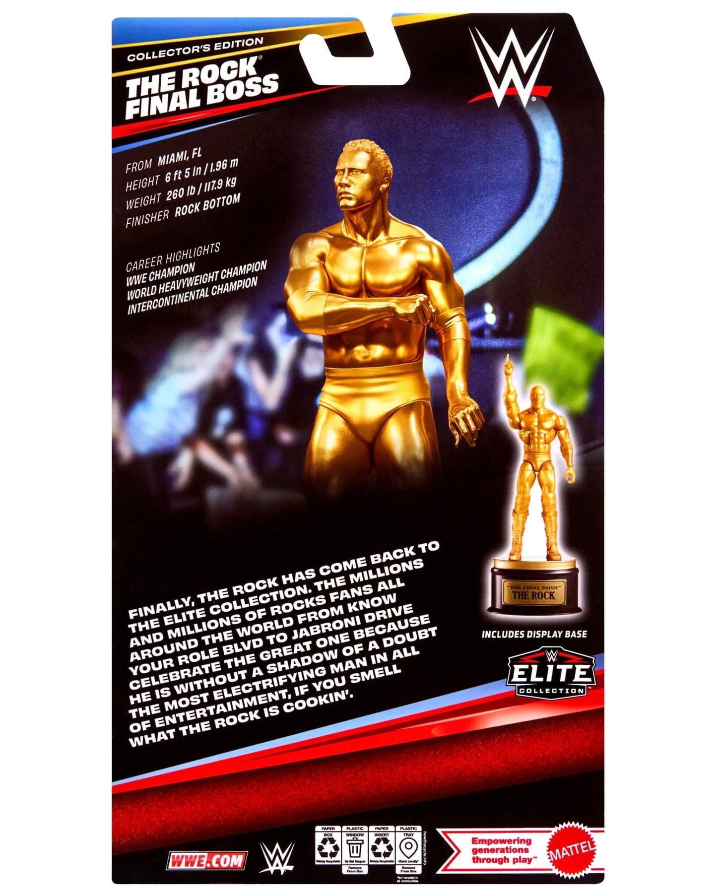WWE Elite 125 (Collectors Edition) - The Rock