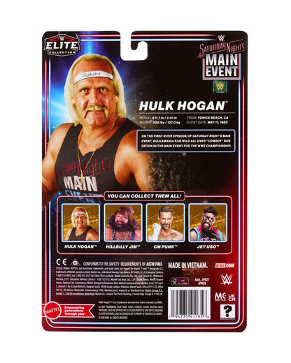 WWE Mattel Elite Saturday Nights Main Event Serie 1 - Hulk Hogan