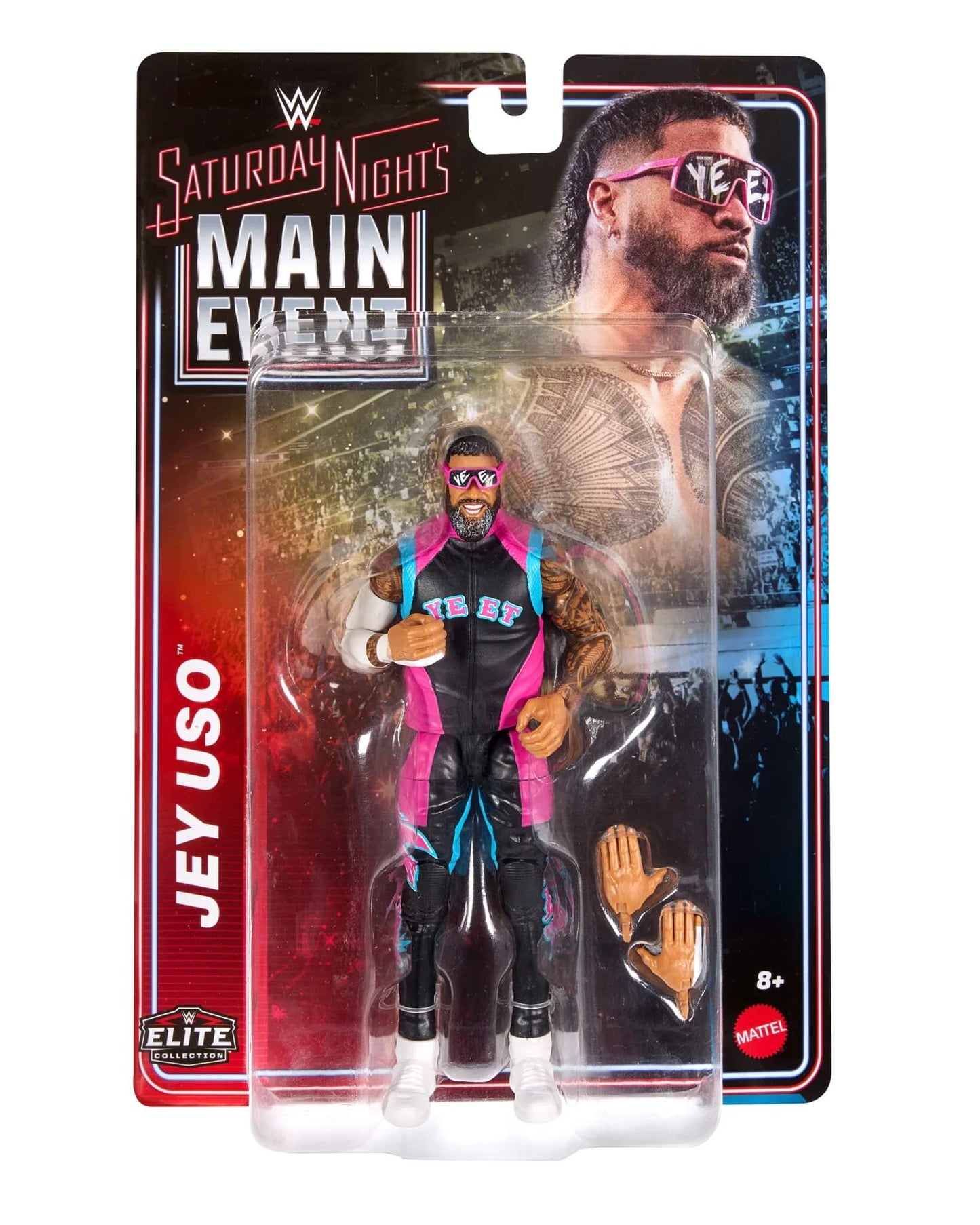 WWE Mattel Elite Saturday Nights Main Event Serie 1 - Jey Uso