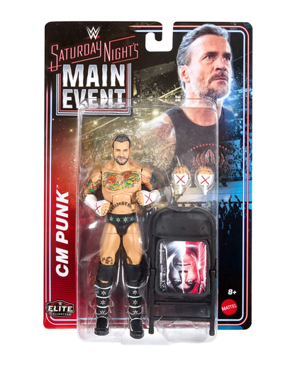 WWE Mattel Elite Saturday Nights Main Event Serie 1 - CM Punk