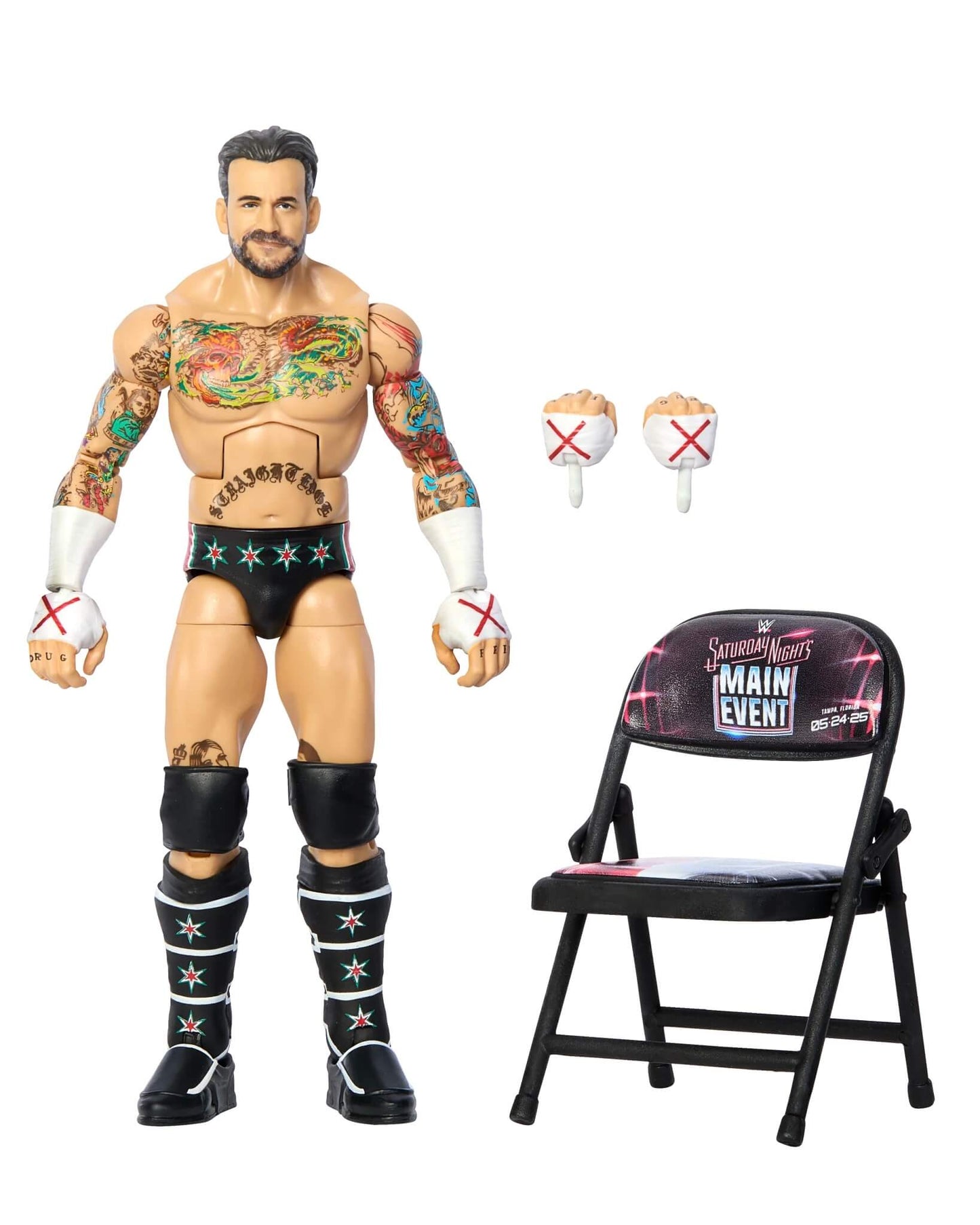 WWE Mattel Elite Saturday Nights Main Event Serie 1 - CM Punk