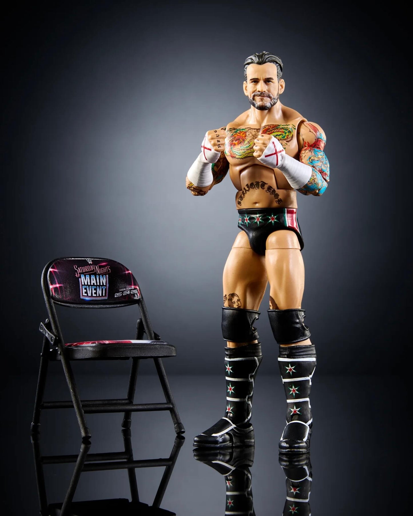 WWE Mattel Elite Saturday Nights Main Event Serie 1 - CM Punk
