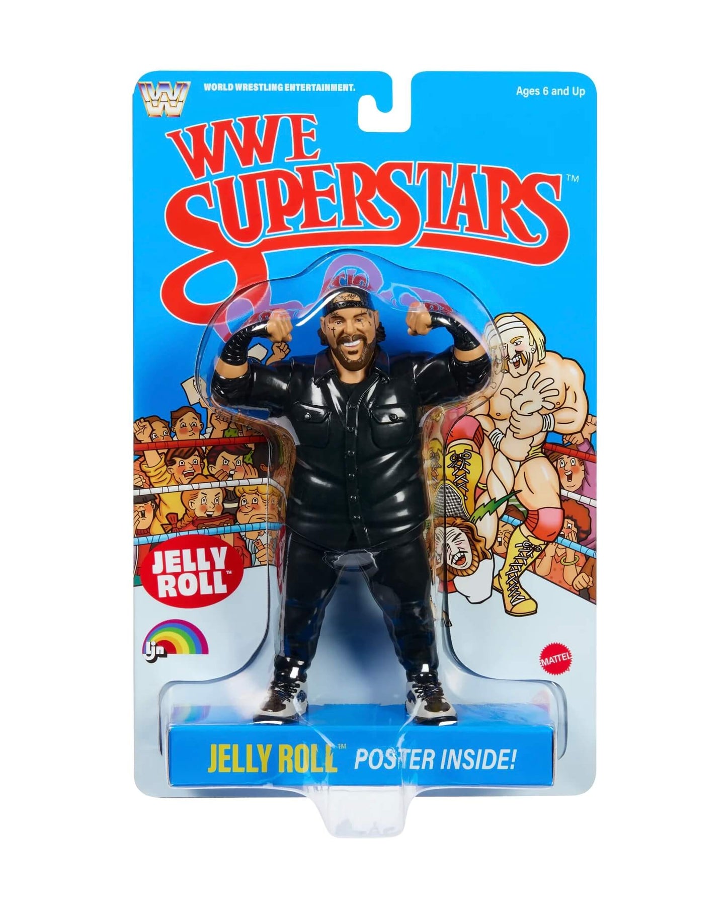 WWE Mattel LJN Superstars Serie 3 - Jelly Roll