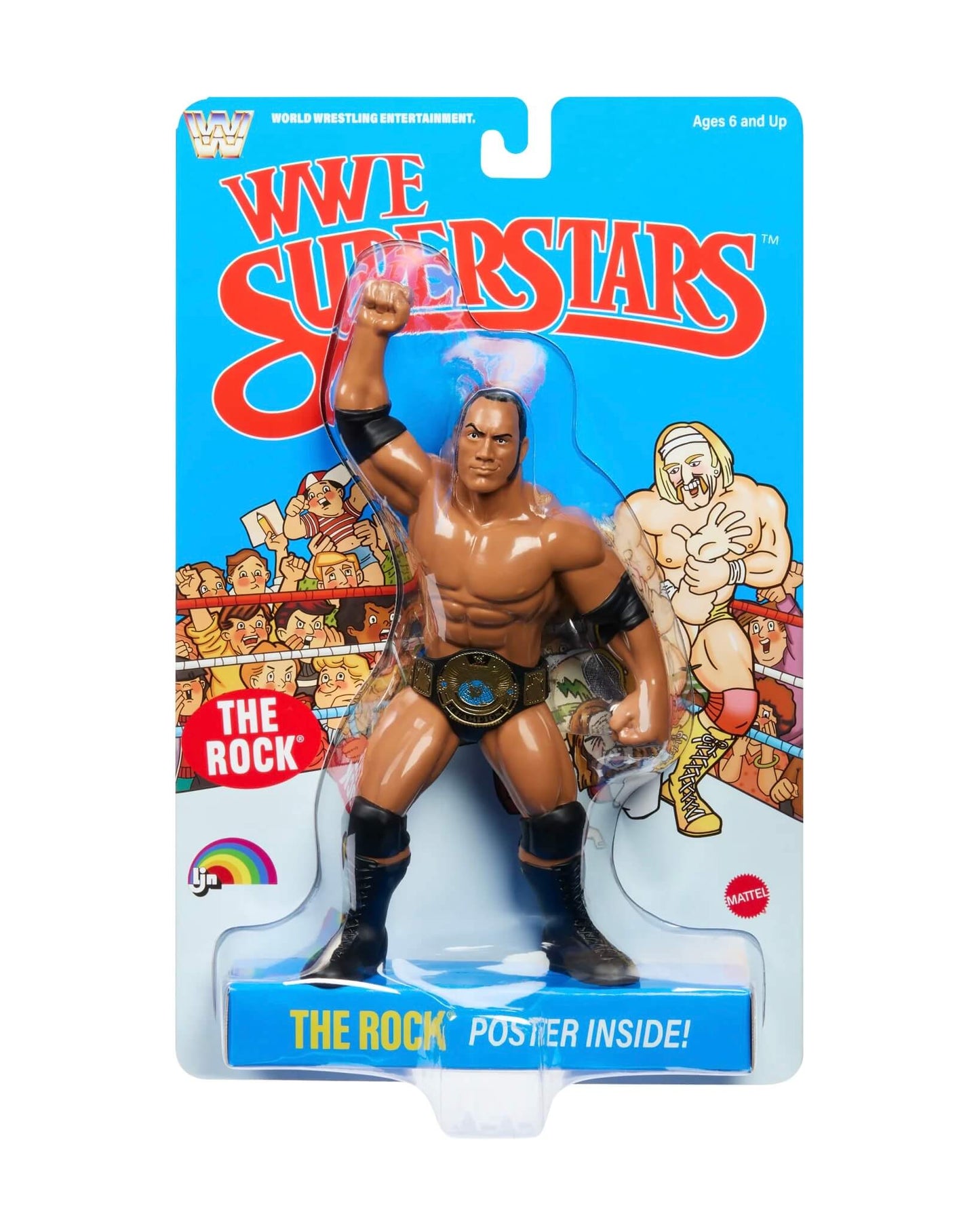 WWE Mattel LJN Superstars Serie 3 - The Rock