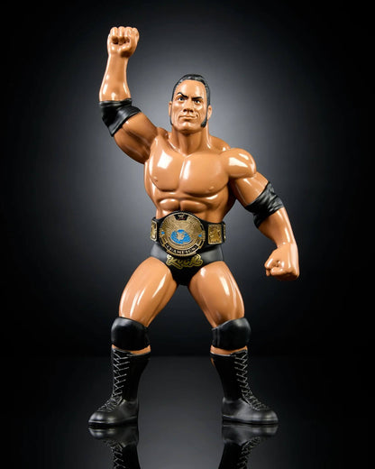WWE Mattel LJN Superstars Serie 3 - The Rock (Chase - Variante)