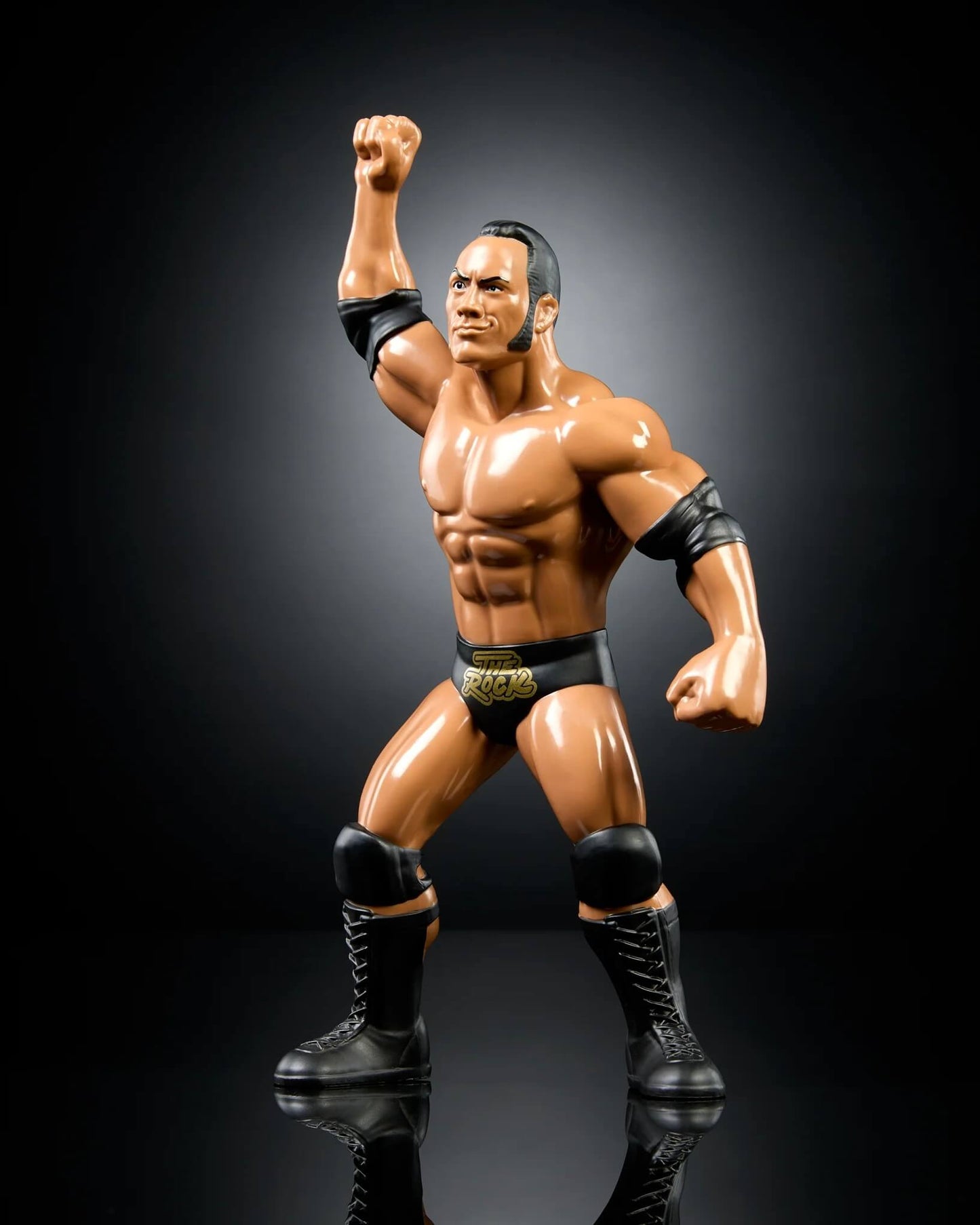 WWE Mattel LJN Superstars Serie 3 - The Rock (Chase - Variante)