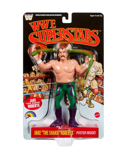WWE Mattel LJN Superstars Serie 3 - Jake "The Snake" Roberts (Chase - Variante)
