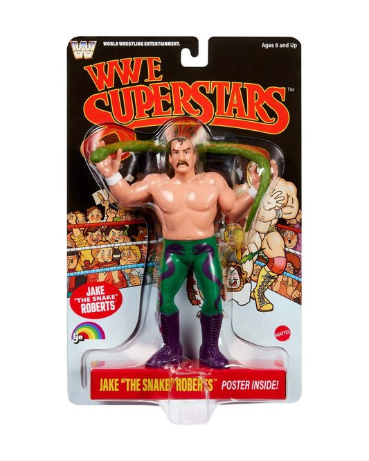 WWE Mattel LJN Superstars Serie 3 - Jake "The Snake" Roberts (Chase - Variante)