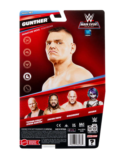 WWE Mattel Main Event 167 - Gunther