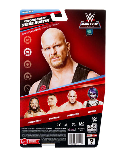 WWE Mattel Main Event 167 - "Stone Cold" Steve Austin