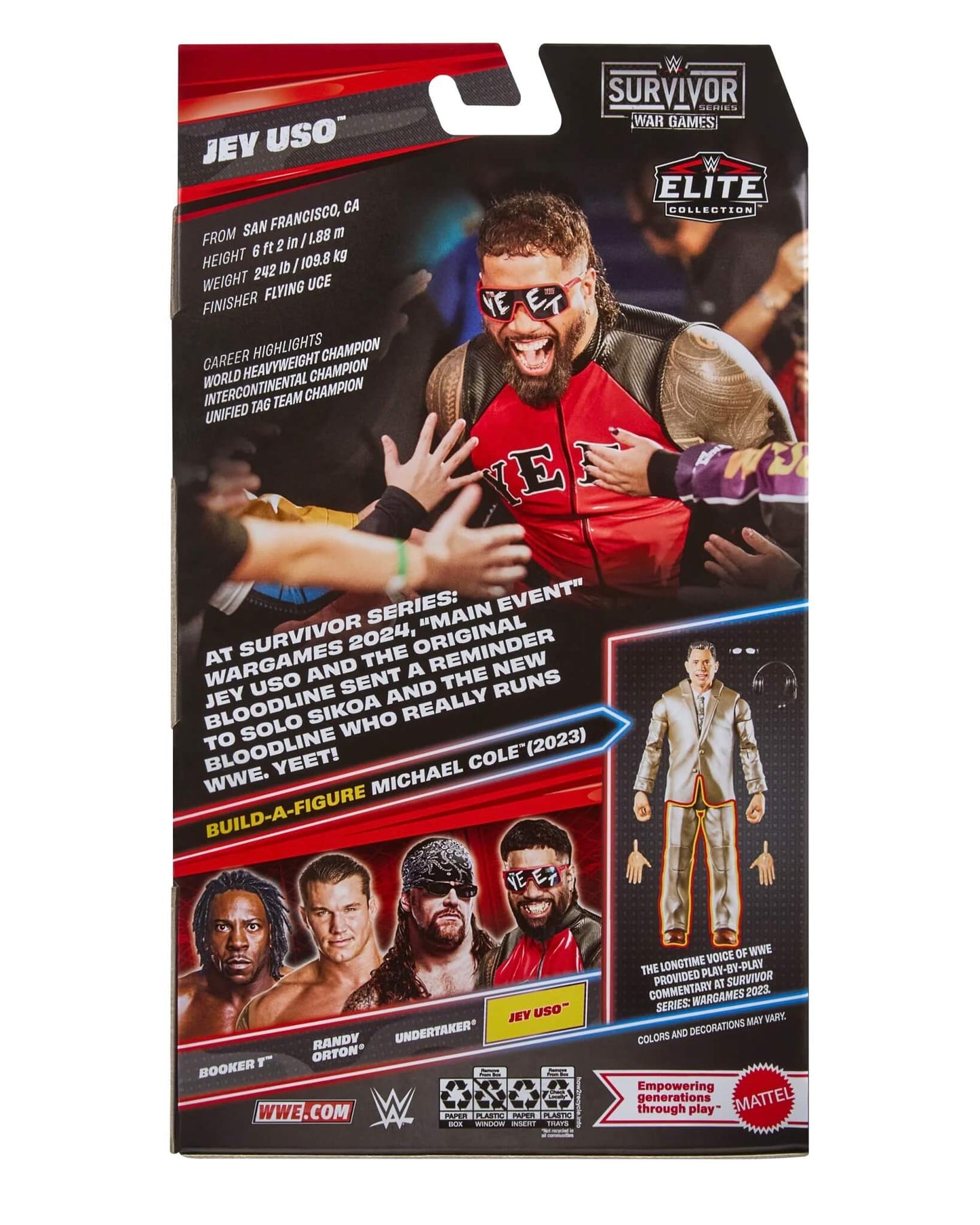 WWE Mattel Elite Survivor Series 2026 - Jey Uso