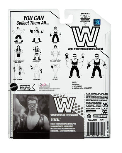 WWE 2026 Mattel Ringside Exclusive Retro Greatest Hits Series 1 - Diesel