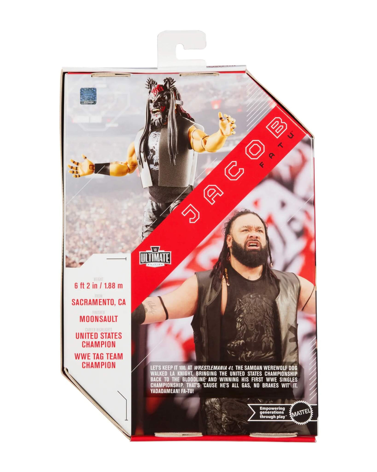 WWE Mattel Ultimate Edition 32 - Jacob Fatu