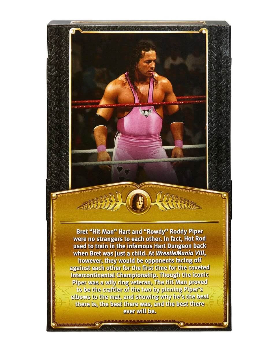 WWE Mattel Elite Defining Moments 2023 (Ringside Exclusive) - Bret "Hit Man" Hart